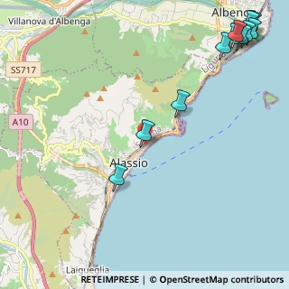Mappa Via Giovanni Maria Bonorino, 17021 Alassio SV, Italia (3.23727)