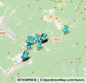 Mappa Via Guglielmo Marconi, 55022 Bagni di Lucca LU, Italia (2.637)