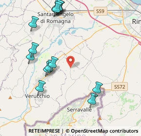 Mappa Via San Paolo, 47923 Rimini RN, Italia (4.88214)