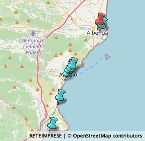 Mappa Piazza Andrea Doria, 17021 Alassio SV, Italia (3.80545)
