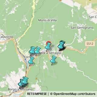 Mappa Loc. Camaione di sotto 21Ponte a Serraglio, 55022 Ponte Serraglio LU, Italia (2.335)