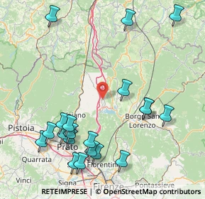 Mappa Via Stieto, 50031 Barberino di Mugello FI, Italia (20.2565)