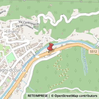 Mappa Via Val di Lima, 83, 55022 Bagni di Lucca, Lucca (Toscana)