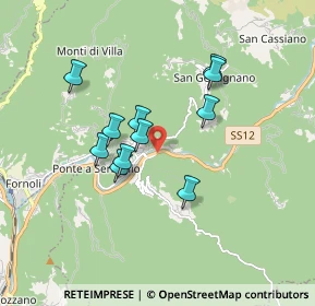 Mappa Via Val di Lima, 55022 Bagni di Lucca LU, Italia (1.47364)