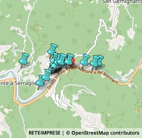 Mappa Via Val di Lima, 55022 Bagni di Lucca LU, Italia (0.5665)
