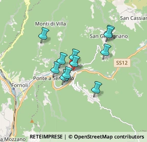 Mappa Via d'Imera, 55022 Bagni di Lucca LU, Italia (1.33545)