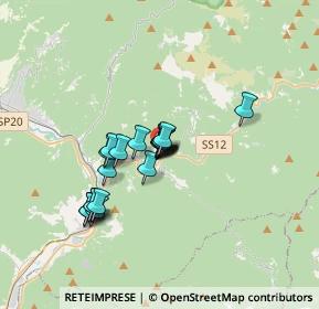 Mappa Via d'Imera, 55022 Bagni di Lucca LU, Italia (2.5195)