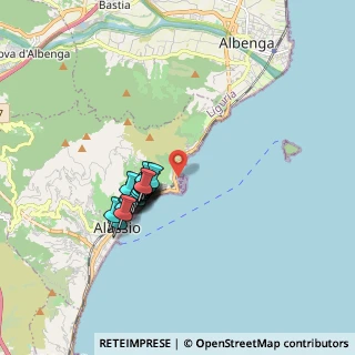 Mappa Porto luca ferrari 4 molo H posto, 17021 Alassio SV, Italia (1.432)