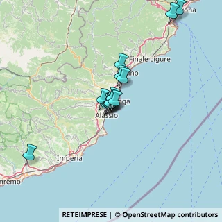 Mappa Porto luca ferrari 4 molo H posto, 17021 Alassio SV, Italia (10.78)