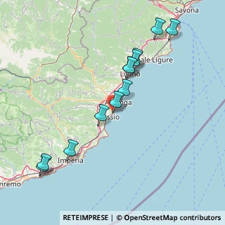 Mappa Porto luca ferrari 4 molo H posto, 17021 Alassio SV, Italia (16.48917)