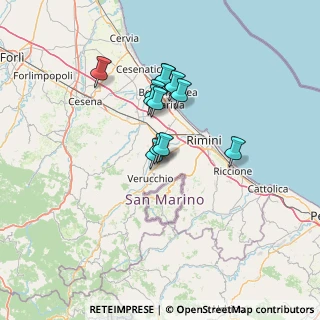 Mappa Via Benigno Zaccagnini, 47923 Rimini RN, Italia (10.3975)