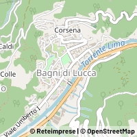Térkép Bagni di Lucca