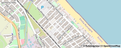 Mappa Riccione