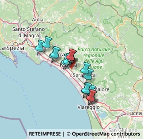 Mappa V. Nerino Garbuio, 54038 Montignoso MS, Italia (10.23235)