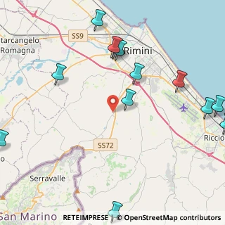 Mappa Via Valverde, 47923 Rimini RN, Italia (5.74615)