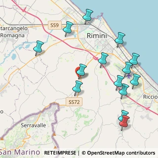 Mappa Via Valverde, 47923 Rimini RN, Italia (4.84214)