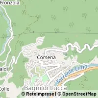 Map Bagni di Lucca