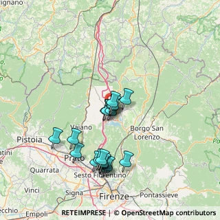 Mappa Via Bolognese, 50031 Barberino di Mugello FI, Italia (13.5985)