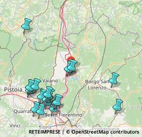 Mappa Via Bolognese, 50031 Barberino di Mugello FI, Italia (19.8285)