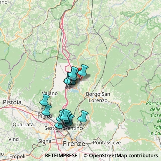 Mappa Via di Panna, 50031 Barberino di Mugello FI, Italia (15.2115)
