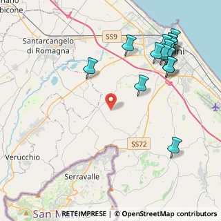 Mappa Via Ca' Torsani, 47923 Rimini RN, Italia (5.31938)