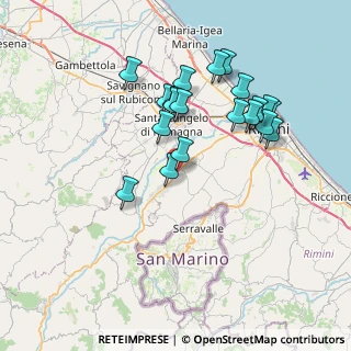 Mappa Via Gradizza, 47923 Rimini RN, Italia (7.102)