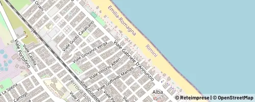 Mappa Riccione