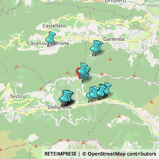 Mappa Via Leonpancaldo, 17020 Stellanello SV, Italia (1.44211)