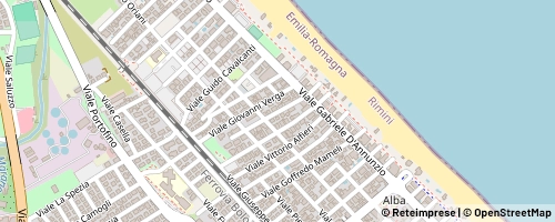 Mappa Riccione
