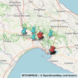 Mappa Via Cristoforo Colombo, 74016 Massafra TA, Italia (12.2185)