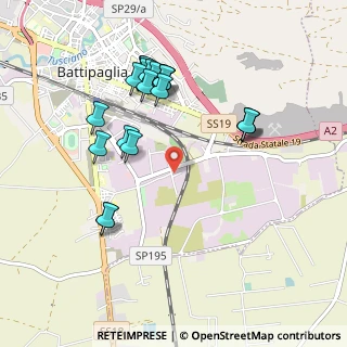 Mappa Zona Industriale, 84091 Battipaglia SA, Italia (1.0625)
