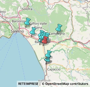Mappa Via Europa, 84091 Battipaglia SA, Italia (8.61083)