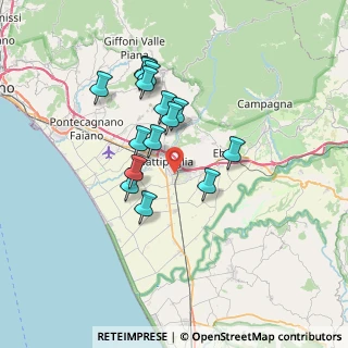 Mappa Via delle Industrie Z.I., 84091 Battipaglia SA, Italia (6.47467)