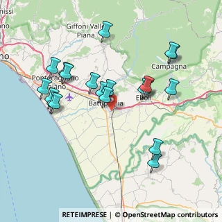 Mappa Via delle Industrie Z.I., 84091 Battipaglia SA, Italia (8.4315)