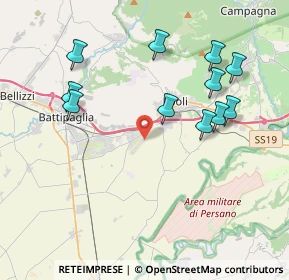 Mappa Via Festola, 84025 Eboli SA, Italia (4.44091)