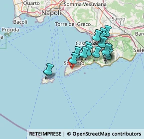 Mappa Via S. Maria della Neve, 80061 Massa Lubrense NA, Italia (12.236)