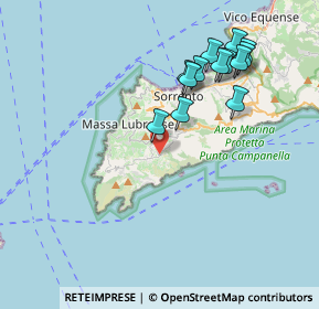 Mappa Via S. Maria della Neve, 80061 Massa Lubrense NA, Italia (4.20154)