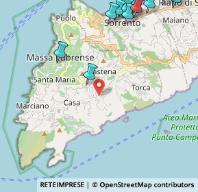 Mappa Via S. Maria della Neve, 80061 Massa Lubrense NA, Italia (3.3275)