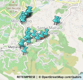 Mappa Via S. Maria della Neve, 80061 Massa Lubrense NA, Italia (0.50769)