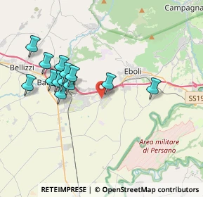 Mappa Località Pezza Grande D, 84025 Eboli SA, Italia (3.94154)