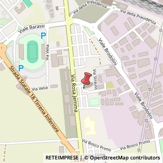 Mappa Via Johann Strauss, 29, 84091 Battipaglia, Salerno (Campania)