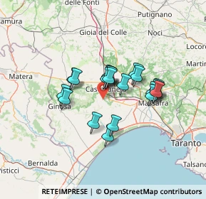 Mappa SP 15, 74011 Castellaneta TA, Italia (10.686)