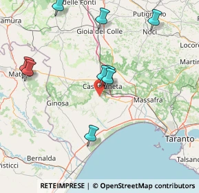 Mappa SP 15, 74011 Castellaneta TA, Italia (21.91909)