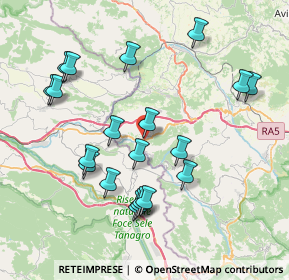 Mappa Corso Vittorio Emanuele, 85050 Savoia di Lucania PZ, Italia (8.626)