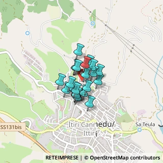 Mappa Via Vittorio Veneto, 07044 Ittiri SS, Italia (0.225)