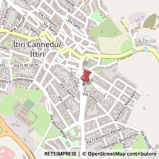 Mappa Piazza Simula, 07044 Ittiri SS, Italia, 07044 Ittiri, Sassari (Sardegna)