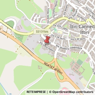 Mappa Via Silvio Pellico, 42, 07044 Ittiri, Sassari (Sardegna)
