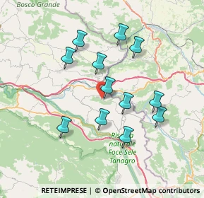 Mappa Strada Comunale Fontanelle, 84020 Salvitelle SA, Italia (7.07083)