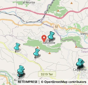 Mappa Strada Comunale Fontanelle, 84020 Salvitelle SA, Italia (3.267)