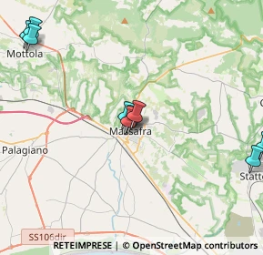Mappa Via Giuseppe Libertini, 74016 Massafra TA, Italia (5.66545)